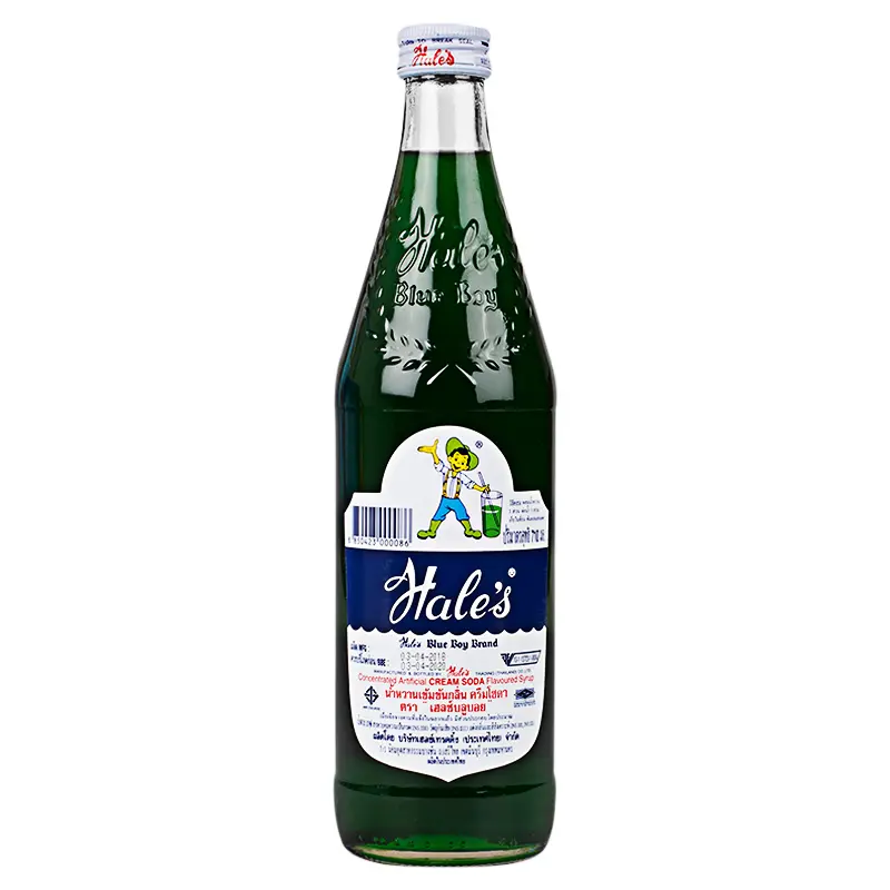 Hales Blue Boy Cream Soda 710cc.